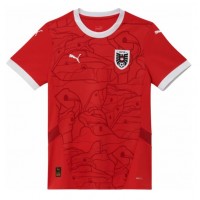 Camiseta Austria Primera Equipación para mujer Eurocopa 2024 manga corta